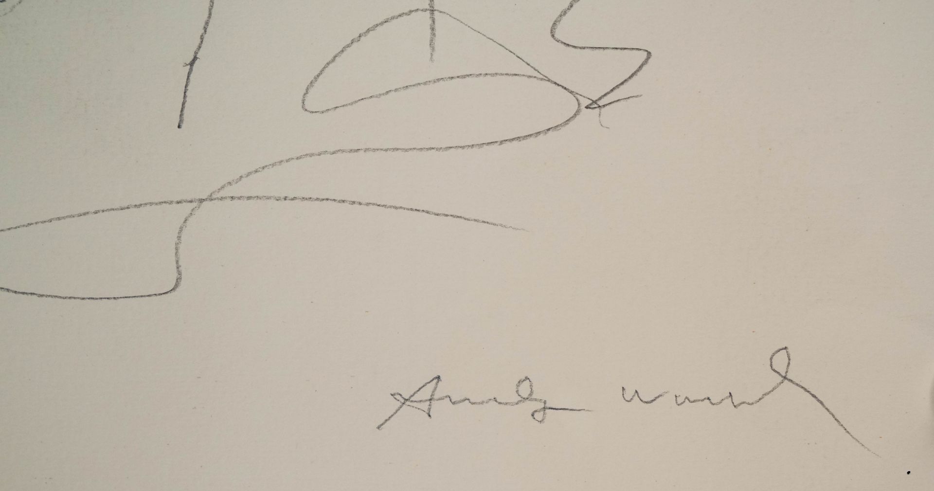 Andy Warhol (1928-1987), Pencil on Paper - Bild 2 aus 2