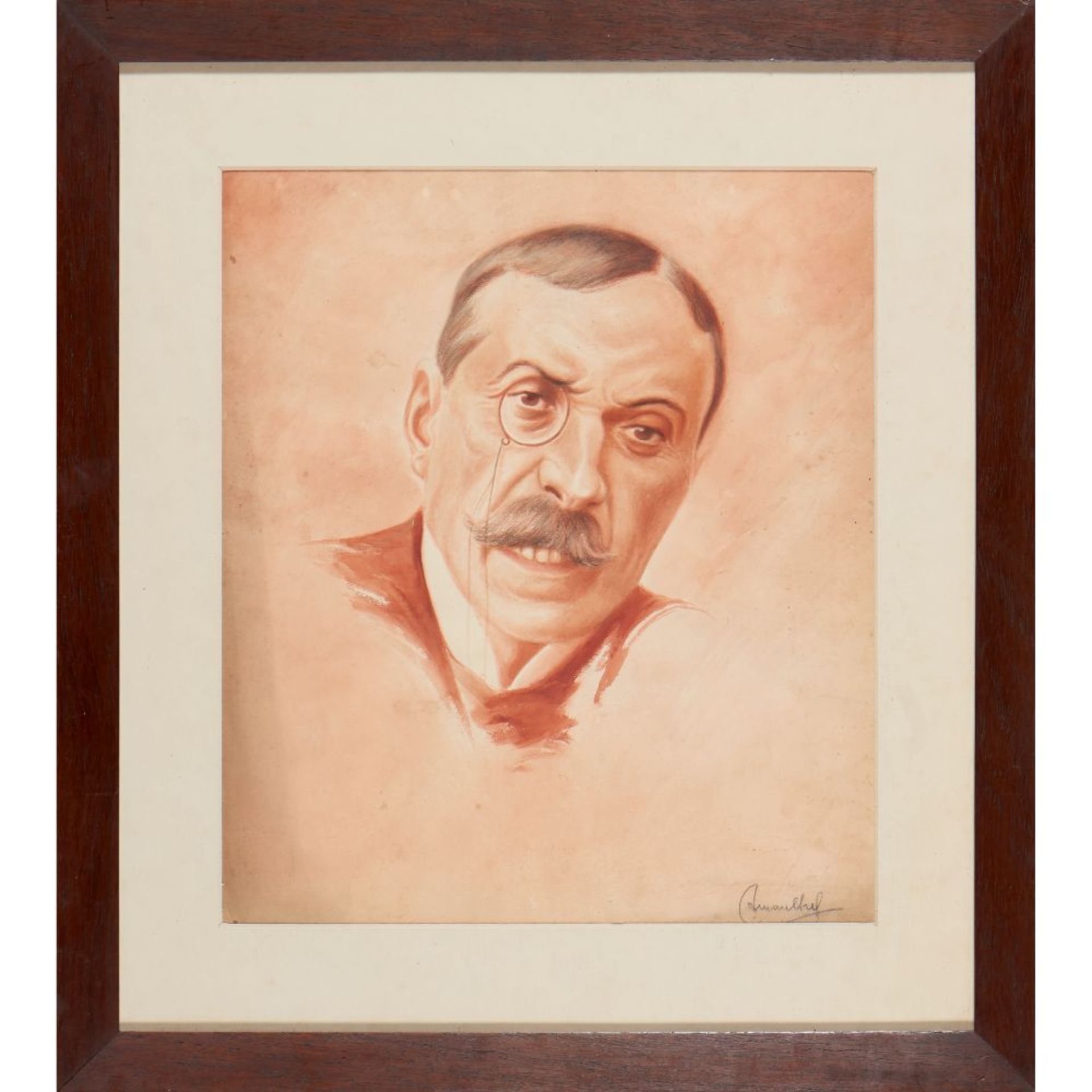 Américo Amarelhe (1892-1947)Porttrait of Eça de Queiroz