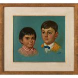 Albino Cunha (1897-1970)Portrait of two children