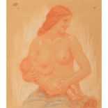 Martinho Gomes da Fonseca (1890-1972)Mother breastfeeding