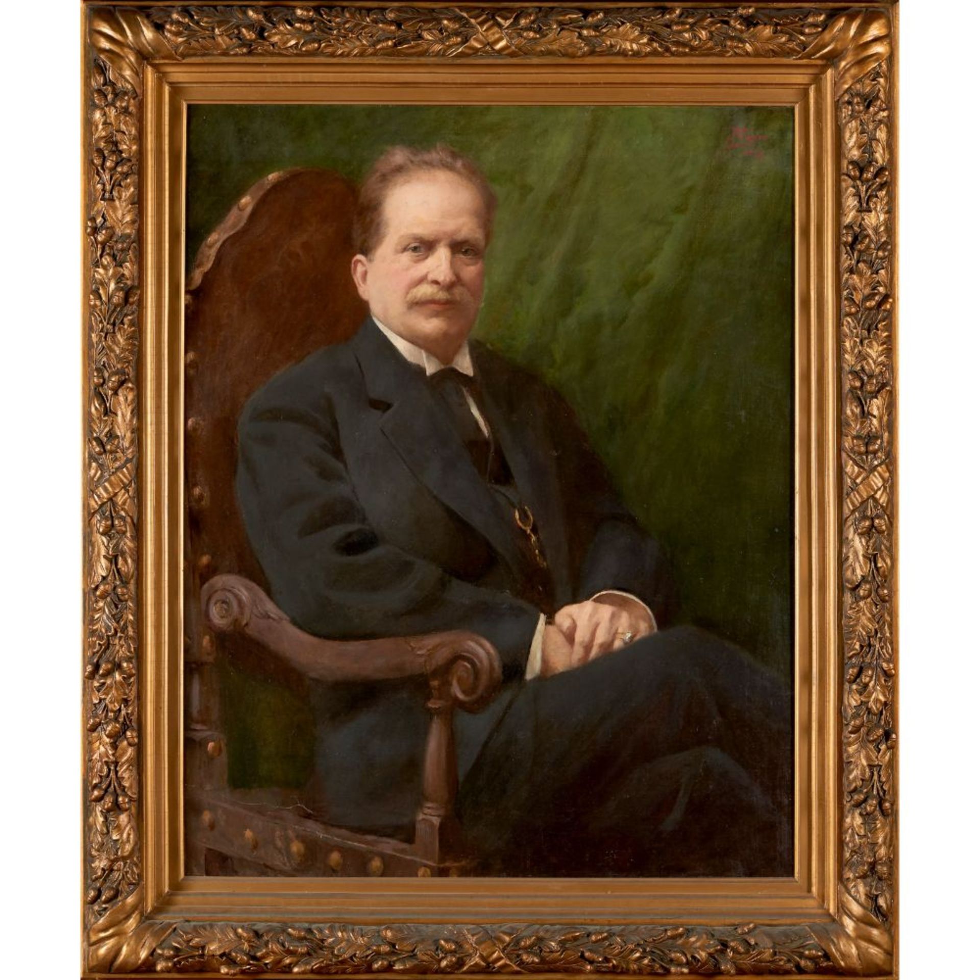 João Augusto Ribeiro (1860-1923)Francisco Borges portrait