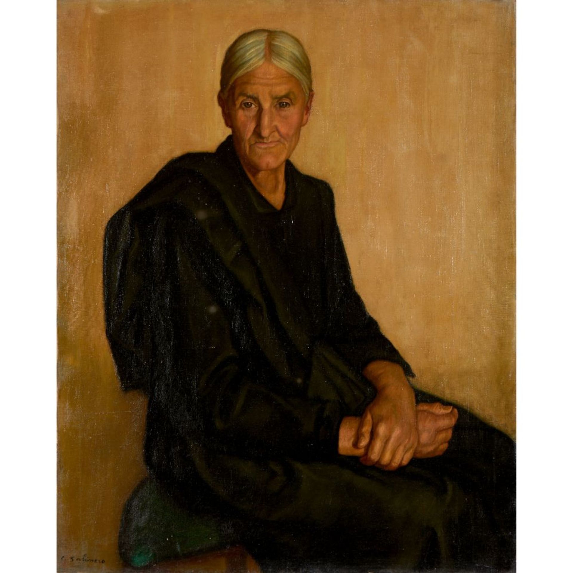 Concepcion Salinero (b. 1922)Old lady portrait