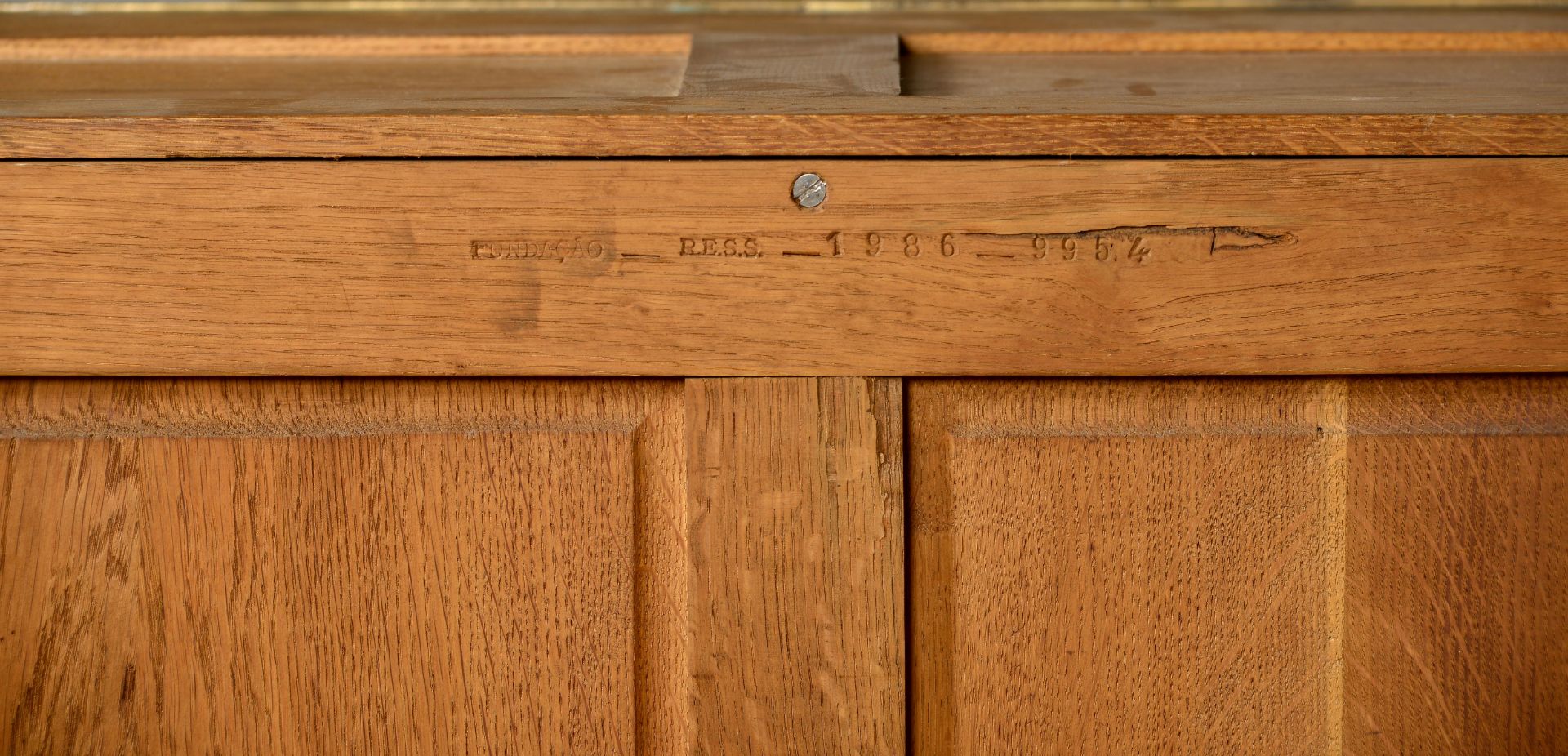 A Louis XV/XVI style fall front desk - Image 3 of 3