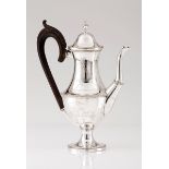 A neoclassical coffee pot