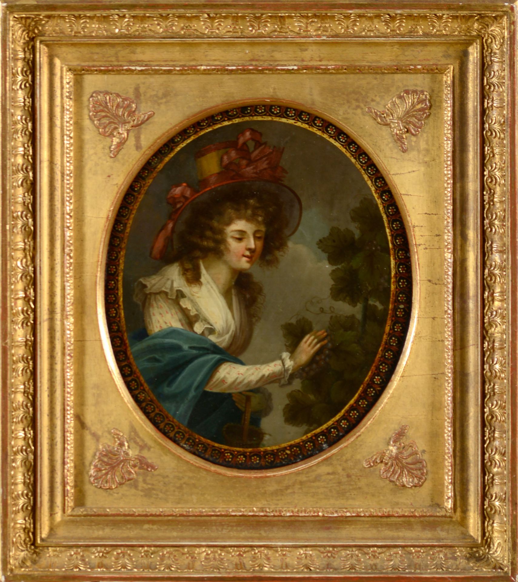 A portrait of a lady