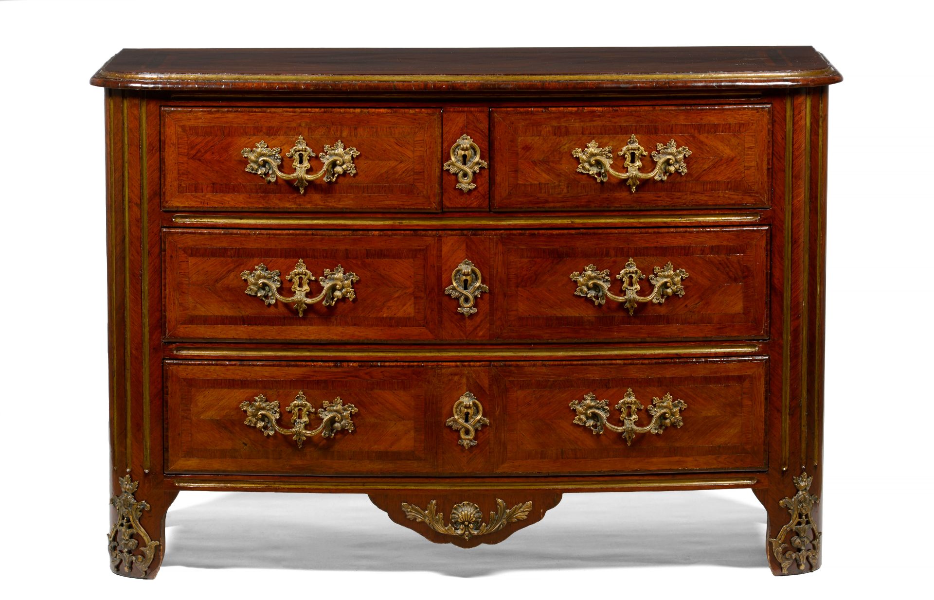 A pair of Regence commodes - Image 3 of 3