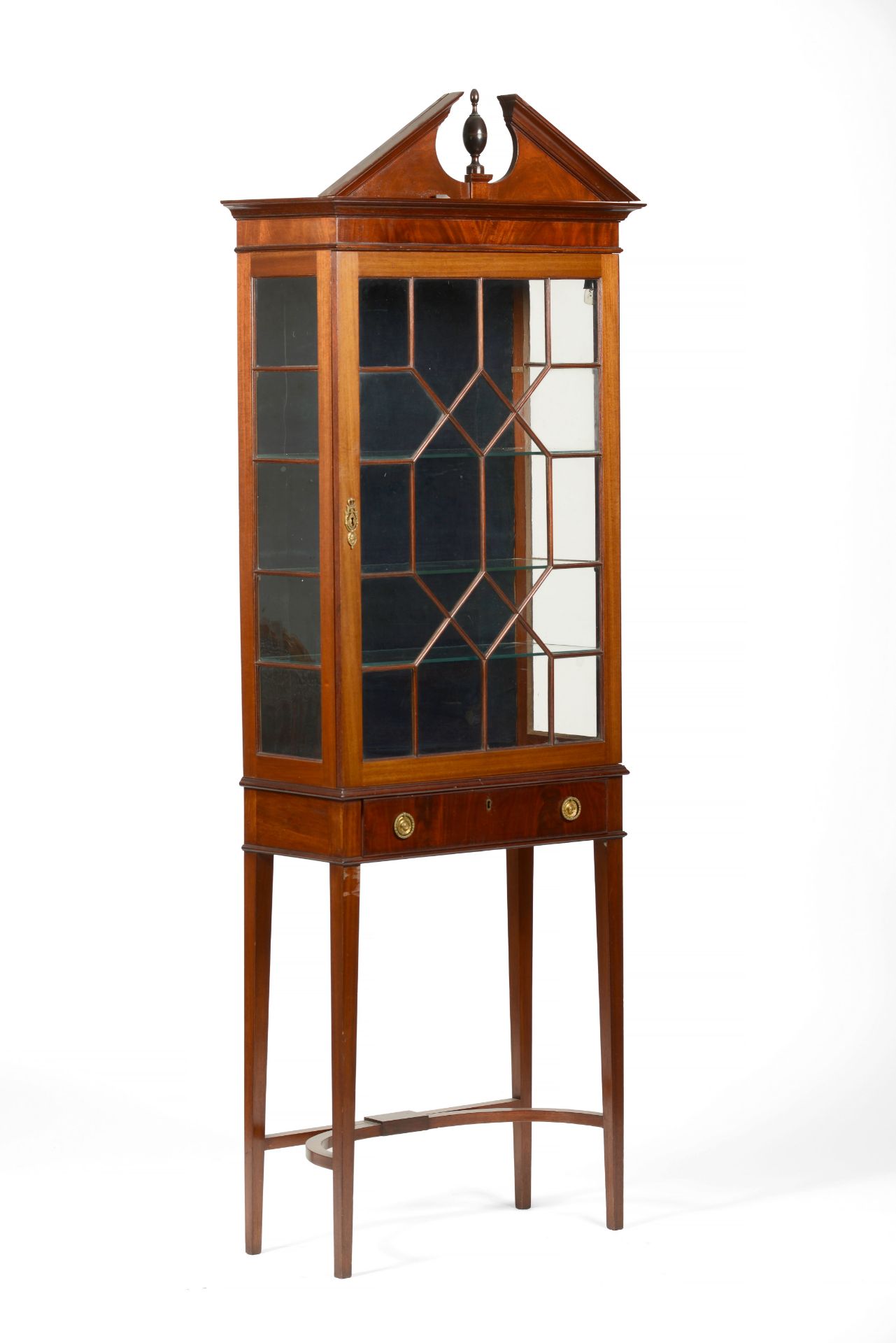 A display cabinet on stand