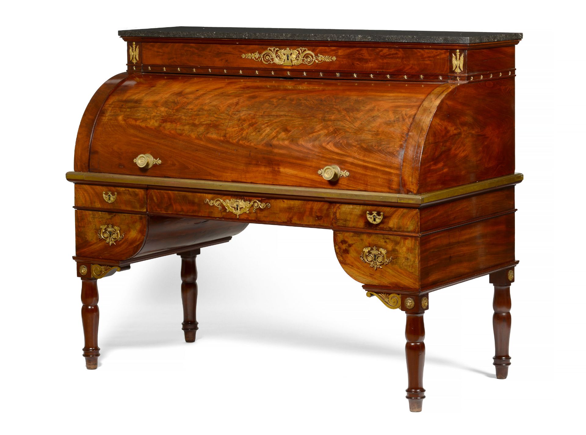 An Empire roll top desk