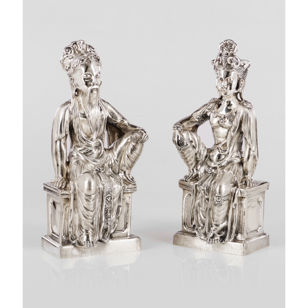 A pair of MANUEL ALCINO Chinese figures