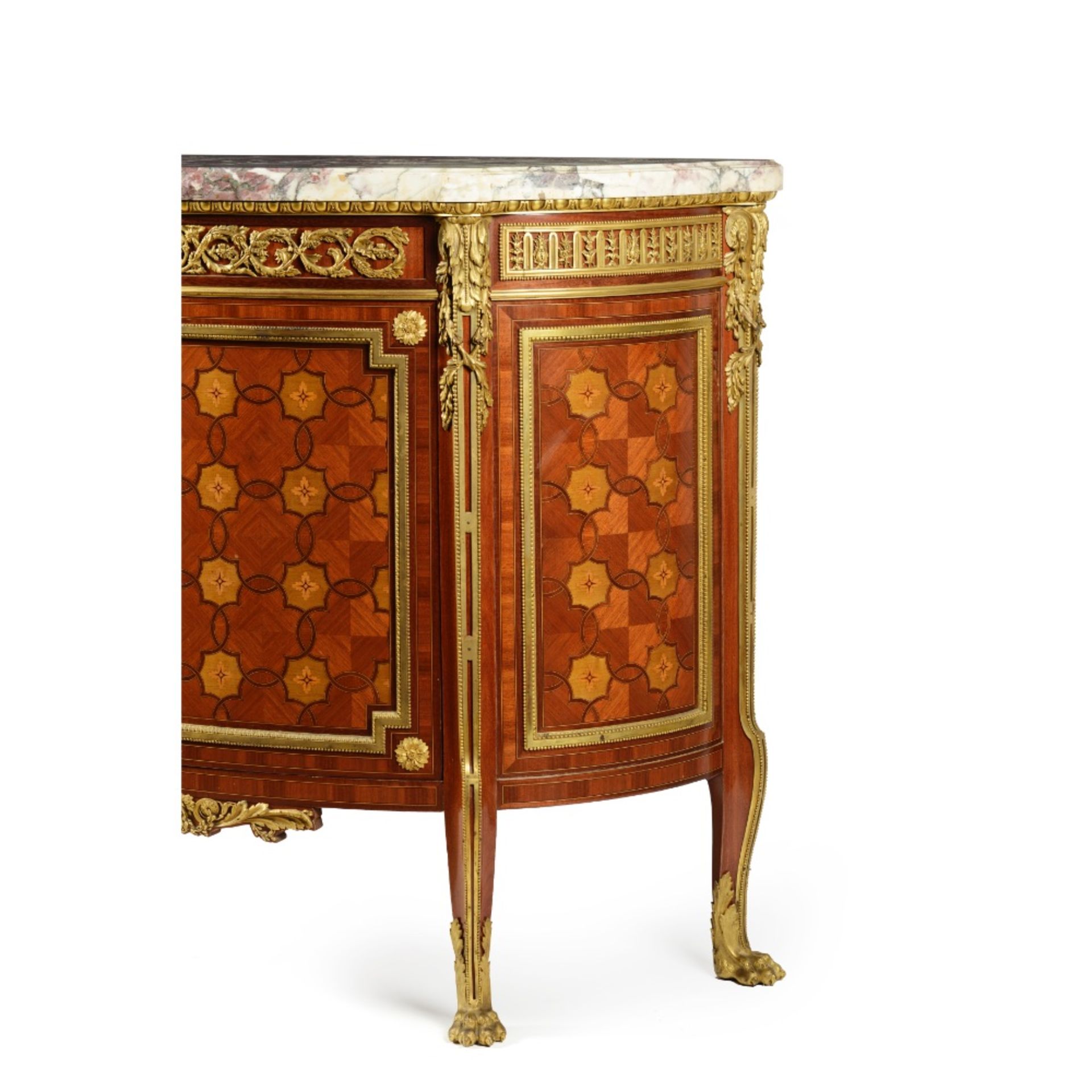 A Louis XV style low cupboard - Image 2 of 5