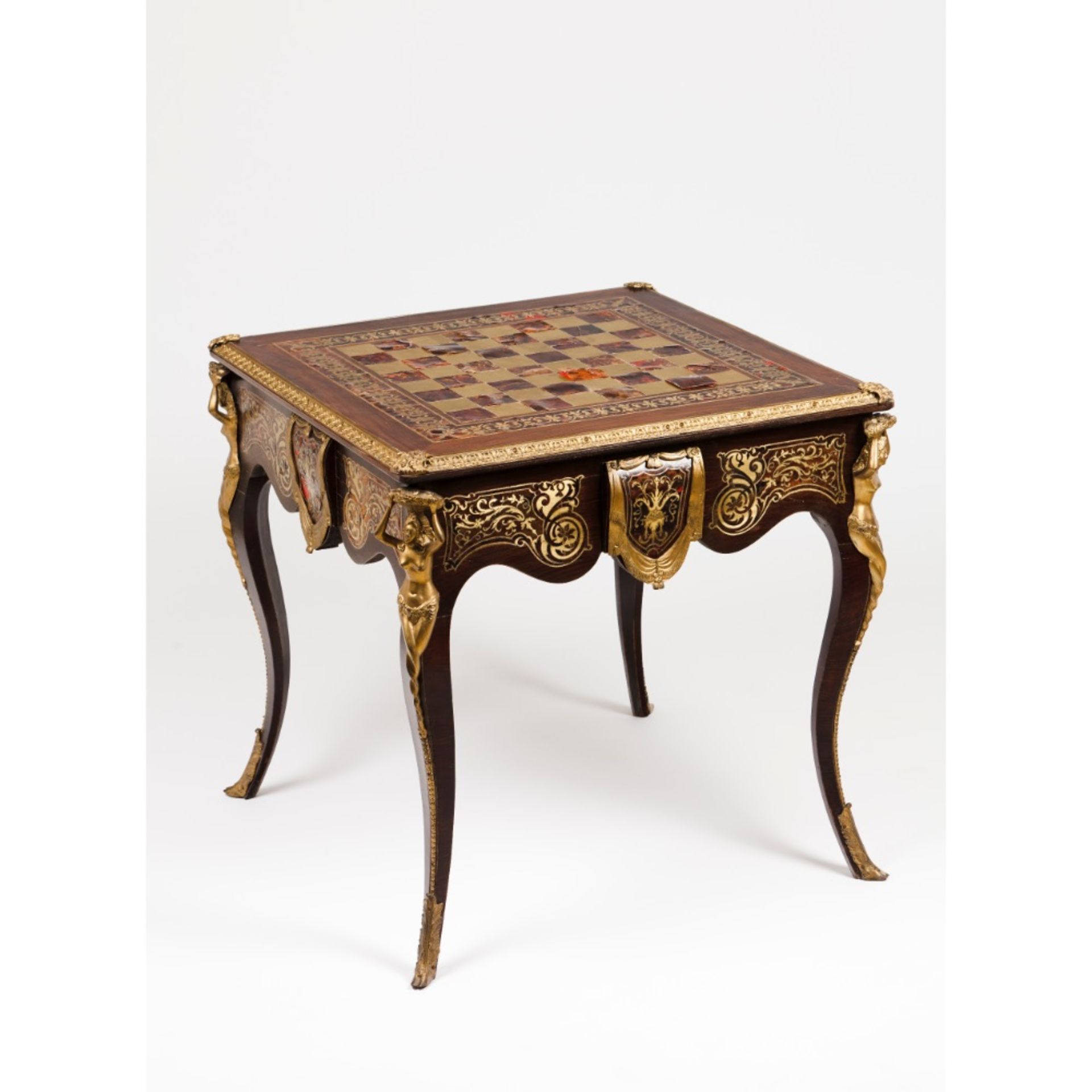 A Boulle style games table