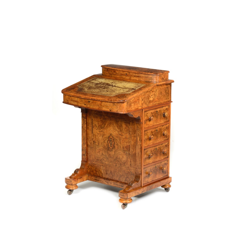 A Victorian Davenport desk - Image 2 of 3