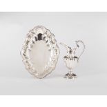 A neoclassical basin and ewer