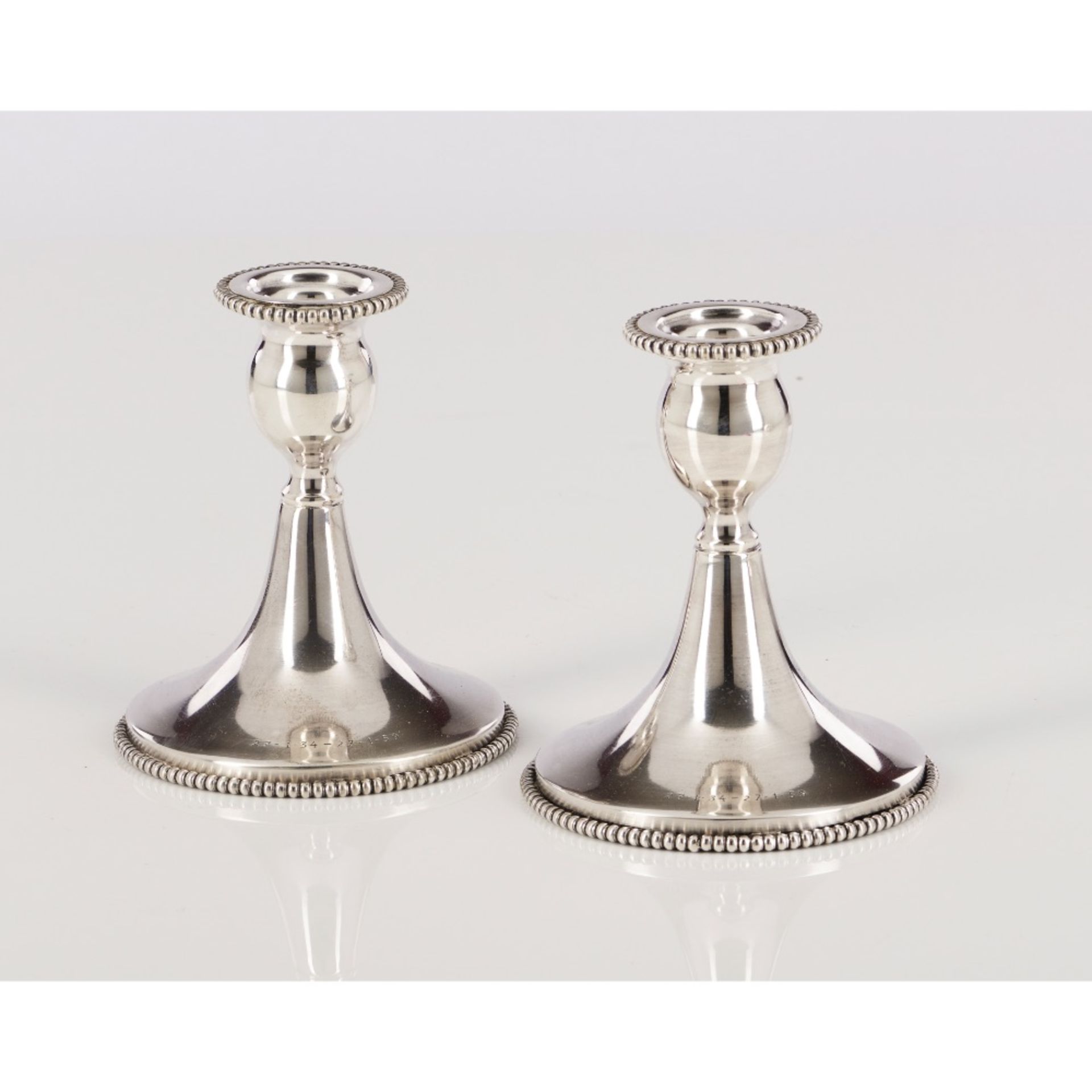 A pair of candlesticks