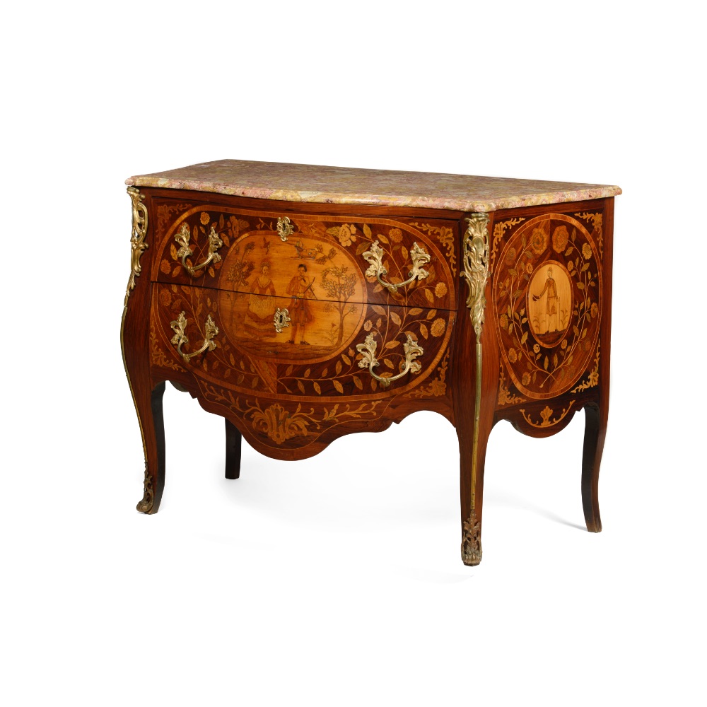 A Louis XV commode - Image 2 of 2