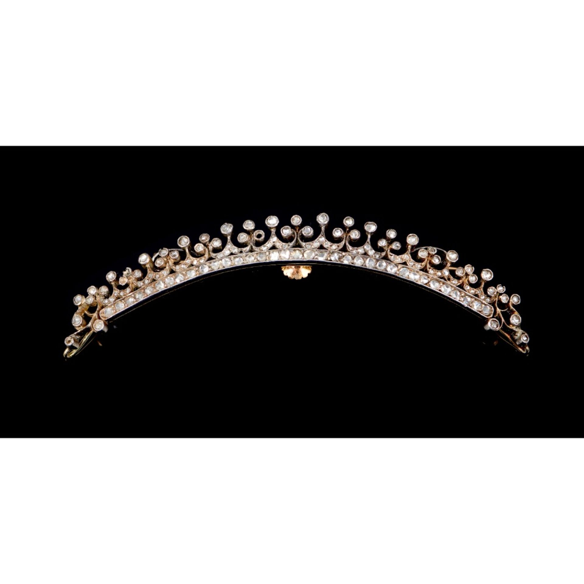 A tiara / brooch / pendant