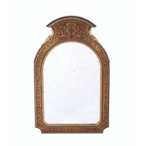 A Boulle wall mirror