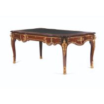 A Louis XV style bureau plat