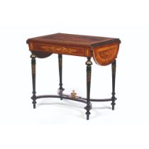 A Napoleon III sofa table