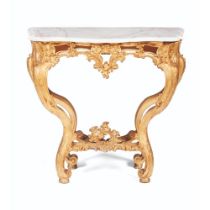 A Louis XV console table