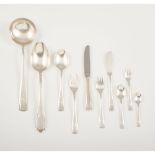 A twelve covers cutlery set