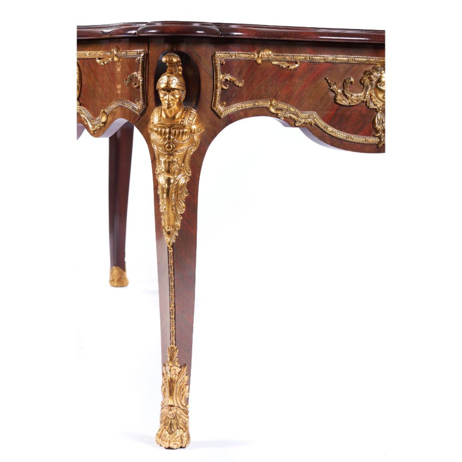 A Louis XV style bureau plat - Bild 3 aus 7