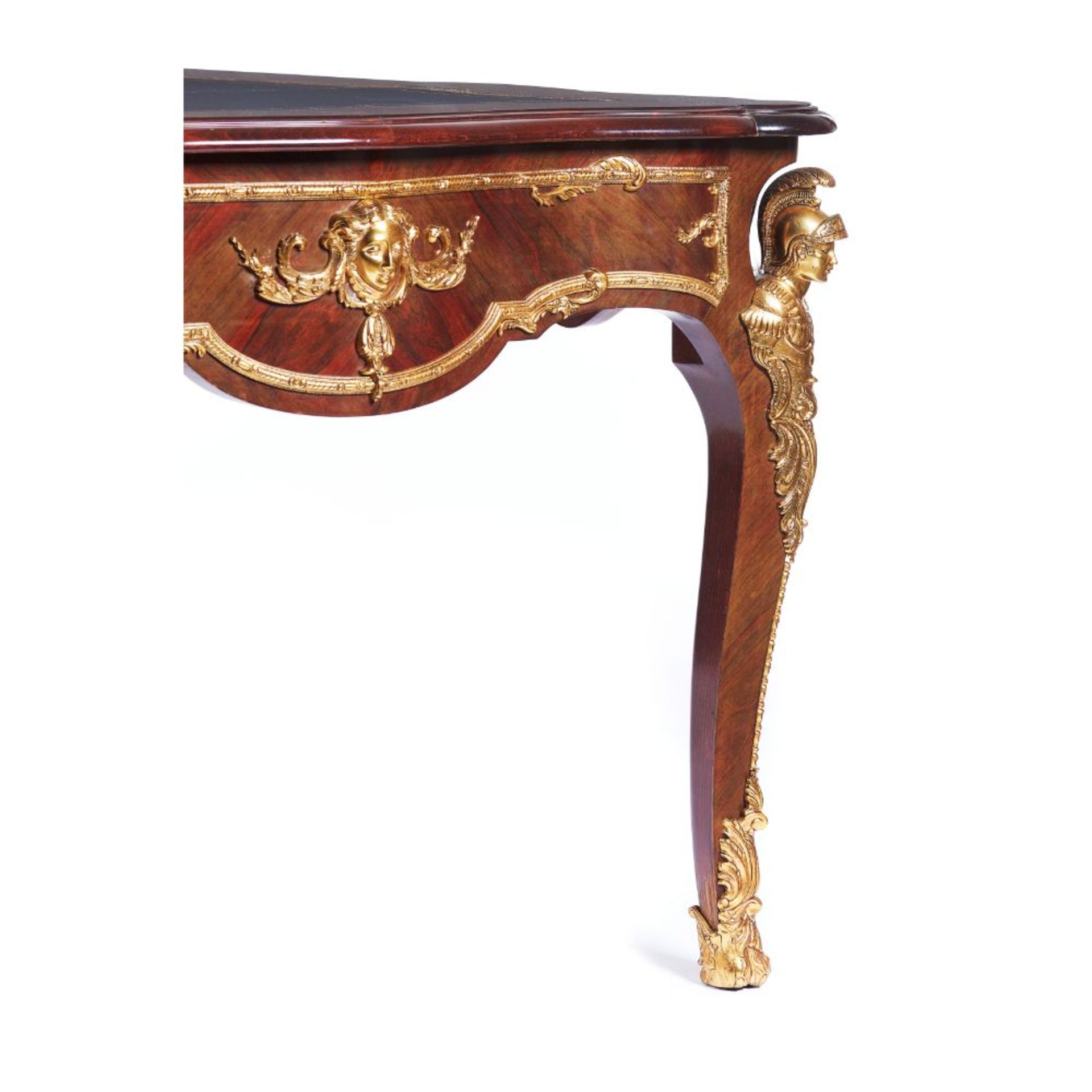 A Louis XV style bureau plat - Bild 2 aus 7