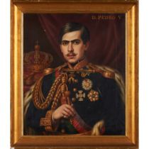 António Joaquim de Santa Bárbara (1813-1865) A portrait of King Pedro V