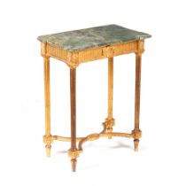 A small Louis XVI style console