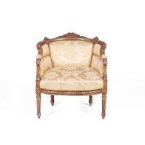 A Louis XVI style bergère