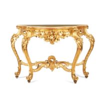 A Louis XV style console table