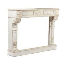 A Louis XVI style fire surround