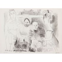 Pablo Picasso (1881-1973)"Portrait de Famille I (Homme aux Bras croisés)", 1962