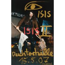 Jonathan Meese (n. 1970)“ISIS total love dictatorship”