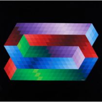 Victor Vasarely (1906-1997)"Torony"