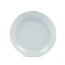 A white monochrome dish