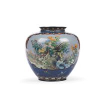 A japanese cloisonné Vase
