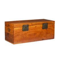 A large camphorwood (zhang mu) chest