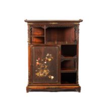 A bookcase, Viardot Gabriel (1830-1904)