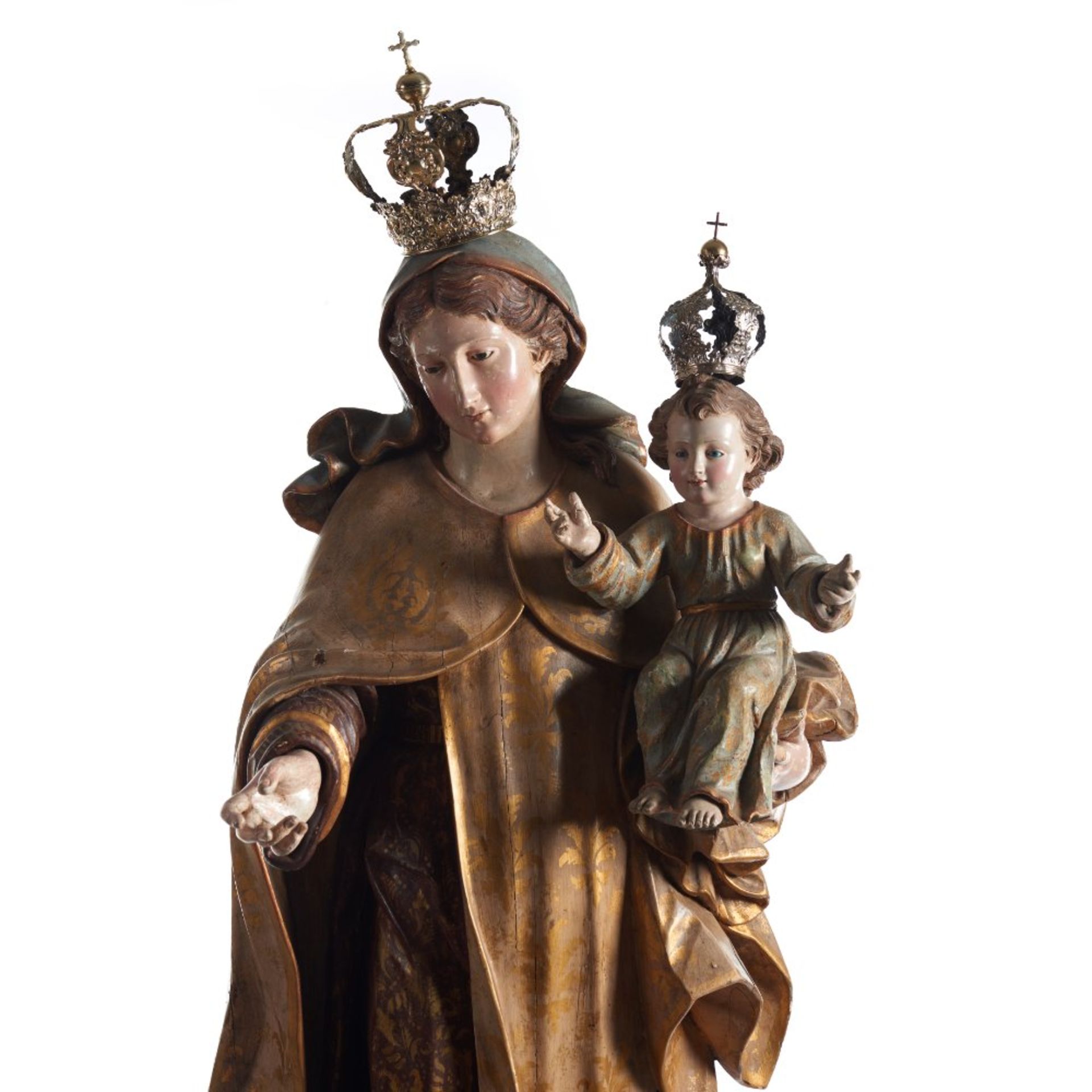 The Madonna of Mount Carmel and The Child - Image 2 of 2