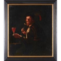 Adam de Coster Attrib. (1586-1643)"Buveur de Vin"