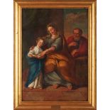 Oficina de Pedro Alexandrino (1729-1810)The Education of The Virgin with Saint Joachim