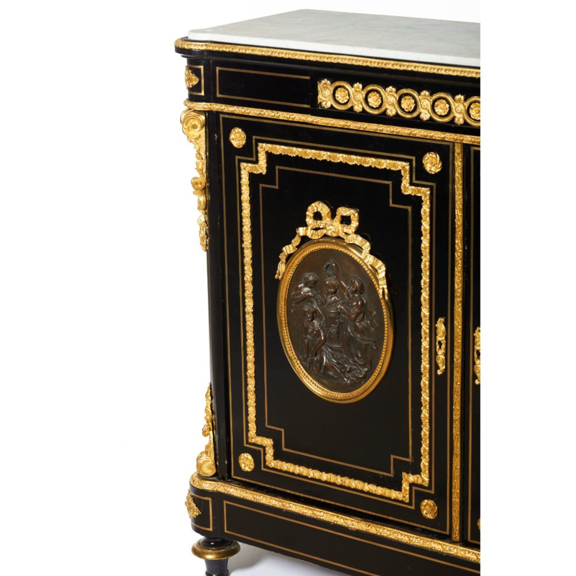 A Napoleon III low cabinet - Image 4 of 5