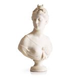 Jean Antoine Houdon (1741-1828)A bust of Diana