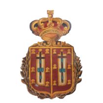An armorial shield for a religious congregation