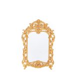 A Louis XV style wall mirror