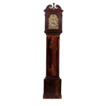 A long case clock
