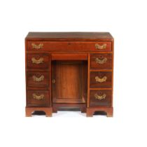 A George III kneehole desk