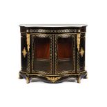 A Napoleon III display cabinet