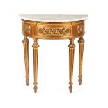 A Louis XV style console table